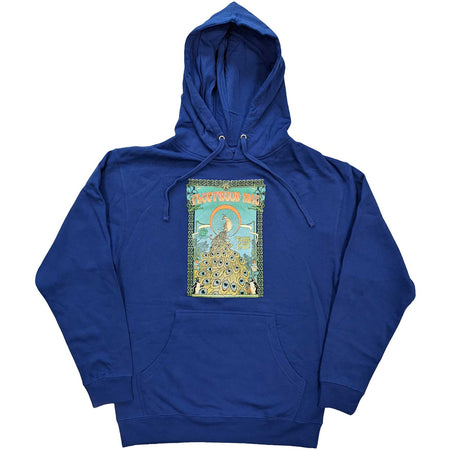 Fleetwood Mac - Peacock- Pullover Blue Hooded Sweatshirt