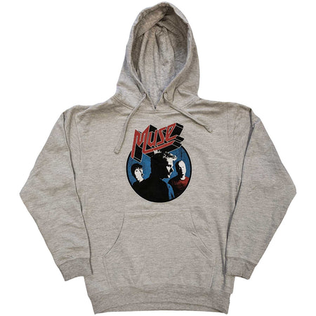 Muse - Get Down Bodysuit - Pullover Grey Hooded Sweatshirt
