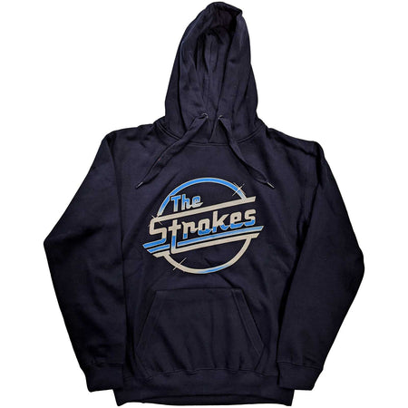 The Strokes - OG Magna - Pullover Navy Blue Hooded Sweatshirt