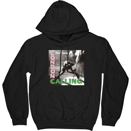 The Clash - London Calling - Pullover Black Hooded Sweatshirt