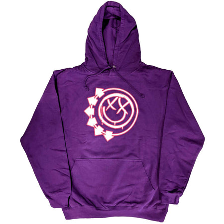 Blink 182 - Six Arrow Smiley - Pullover Hooded Sweatshirt
