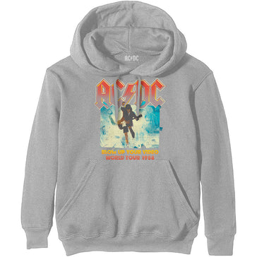 AC/DC - Blow Up Your Video - Grey Hooded Sweatshirt