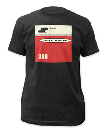 Filter Short Bus Black Fitted t-shirt