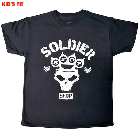 Five Finger Death Punch-Soldier-KIDS SIZE Black T-shirt