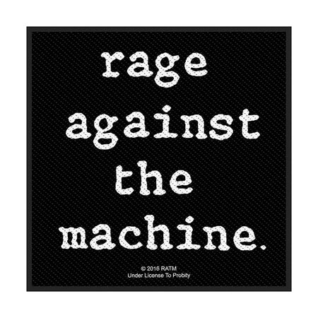 Rage Against The Machine - Logo - Small Iron On Patch
