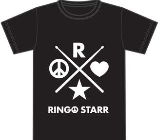 Ringo Starr 2015 Icons Black t-shirt