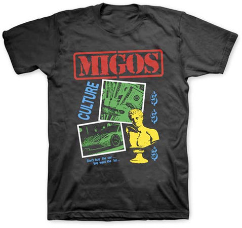 Migos - Don't Buy The Car - Black t-shirt