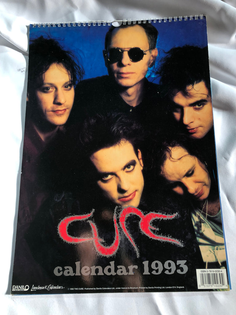 RARE STUFF The Cure-Vintage Collectable-1993 Calendar