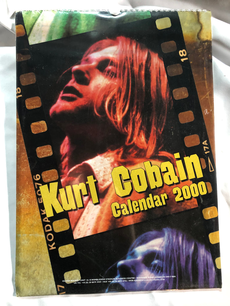 RARE STUFF Kurt CobainVintage Collectable2000 Calendar burning airlines