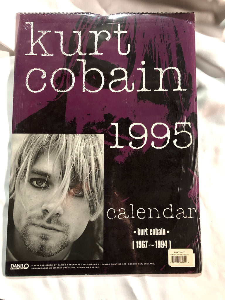 RARE STUFF Kurt Cobain-Vintage Collectable-1995 Calendar