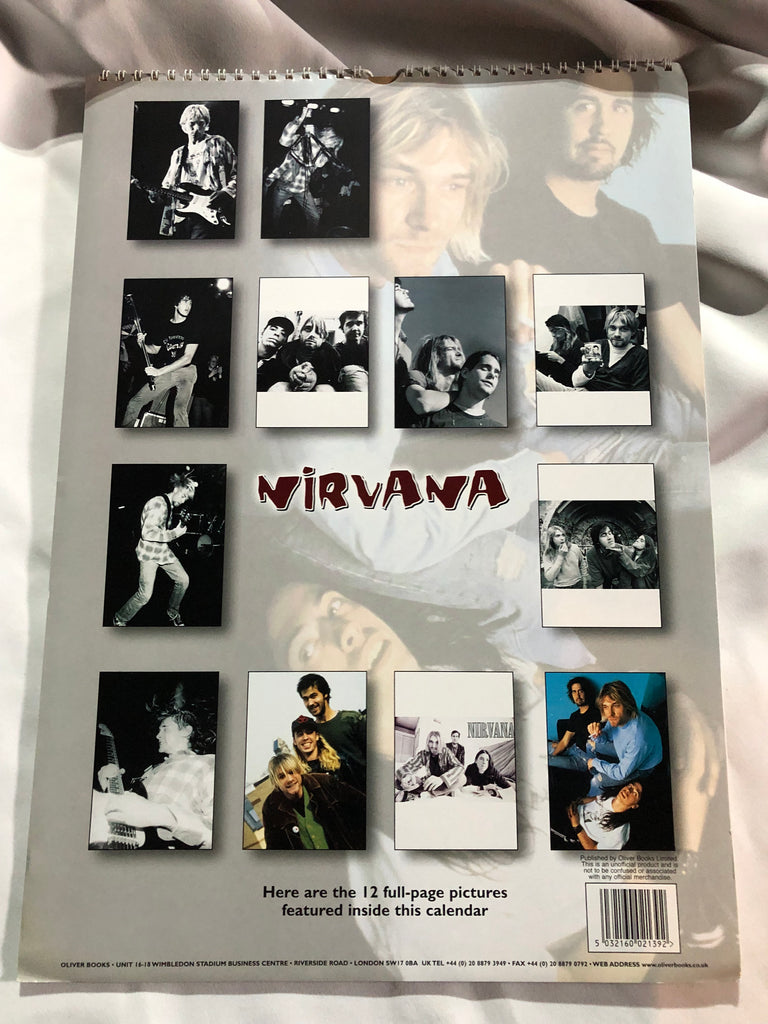 RARE STUFF NirvanaVintage Collectable2000 Calendar burning airlines