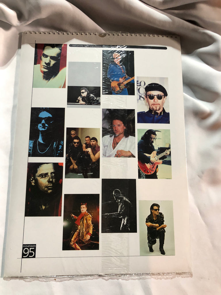 RARE STUFF U2Vintage Collectable1995 Calendar burning airlines