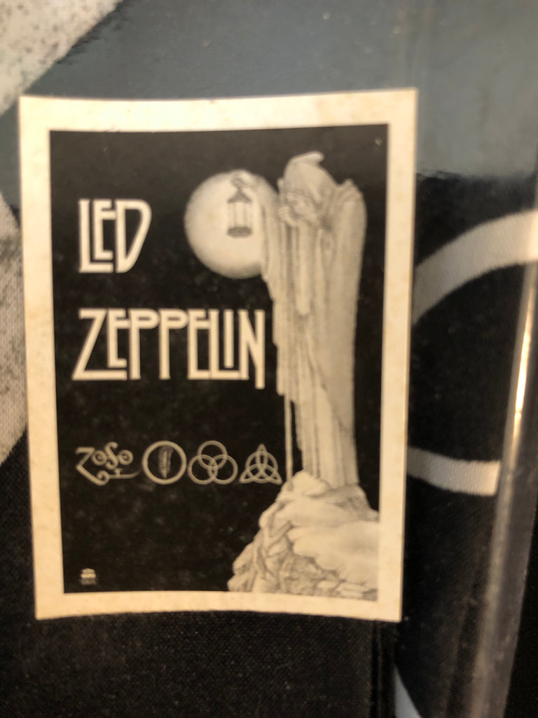 Led Zeppelin Relics Led Zeppelin - RARE STUFF -Zoso - Fabric Poster – burning airlines