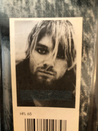 Nirvana - RARE STUFF - Kurt Cobain Closeup -  Fabric Poster