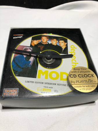 Depeche Mode  - RARE STUFF -   Interview Picture Disc CD Clock