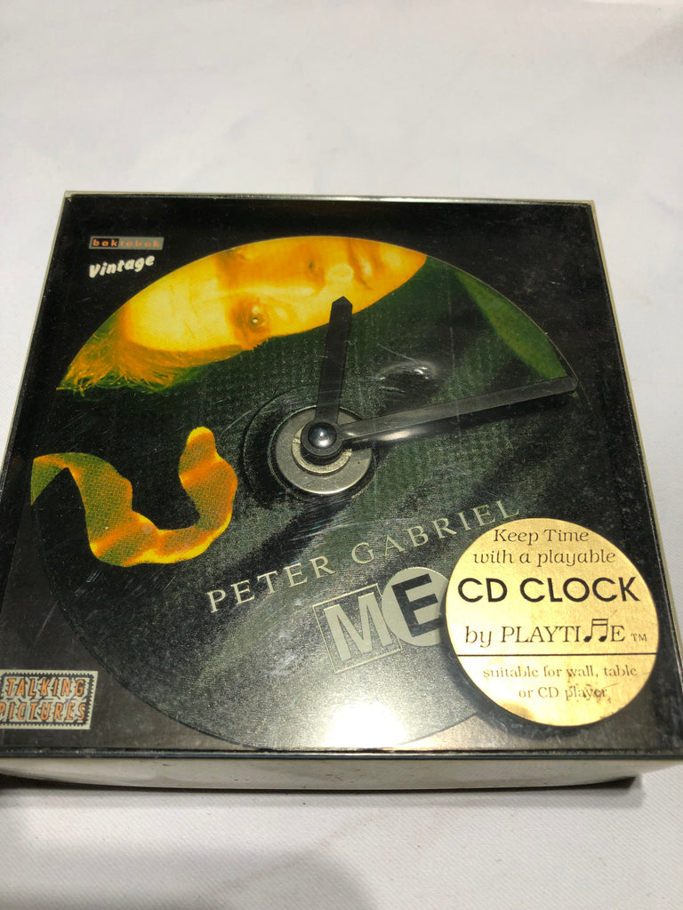 Peter Gabriel  - RARE STUFF -   Interview Picture Disc CD Clock