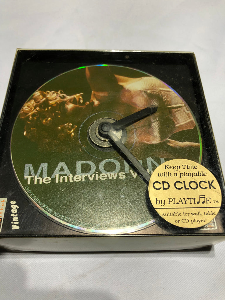 Madonna - RARE STUFF -   Interview Picture Disc CD Clock