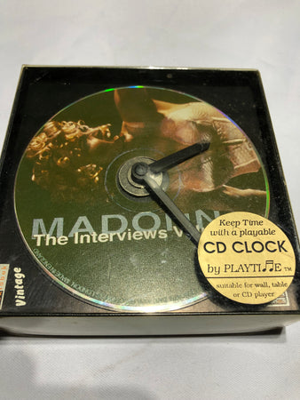 Madonna - RARE STUFF -   Interview Picture Disc CD Clock
