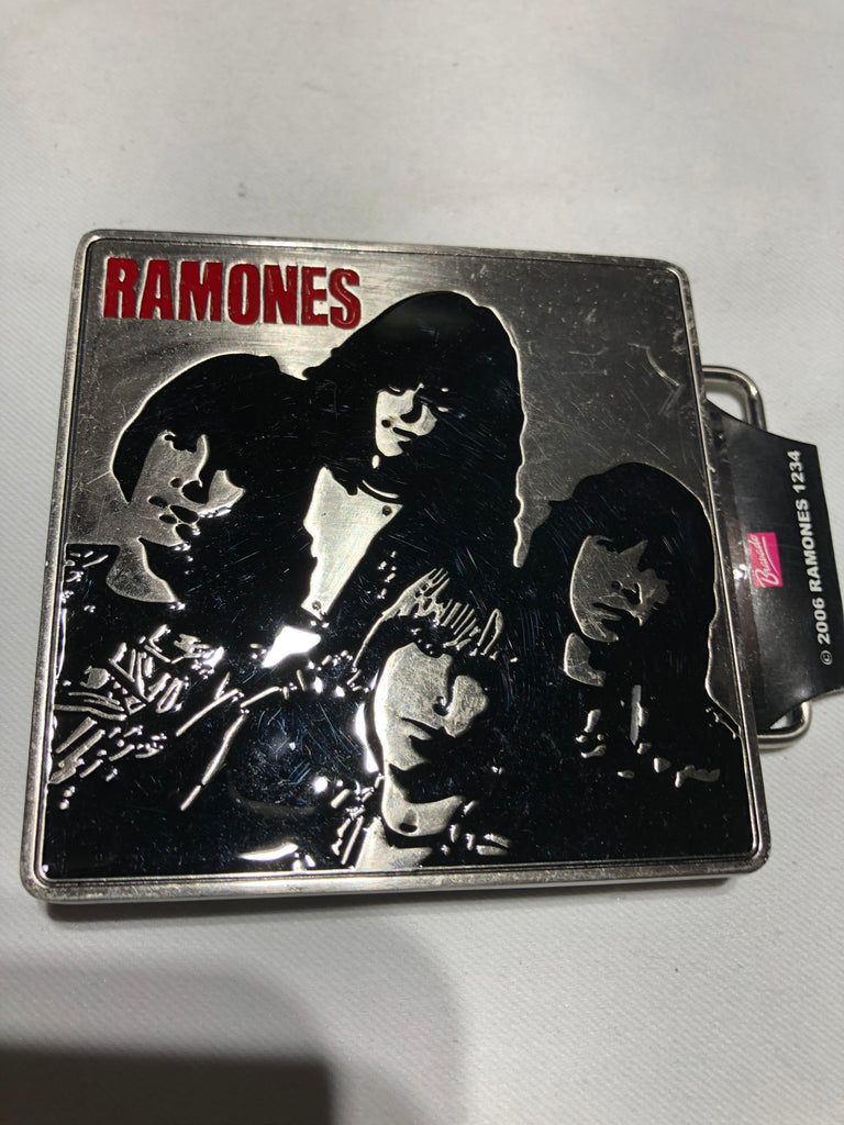 RARE VINTAGE  Ramones - Group - Belt Buckle