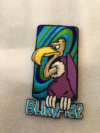 RARE VINTAGE  Blink 182 - Vulture  - small sew on patch