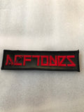 RARE VINTAGE  Deftones - Red Logo  - small sew on patch
