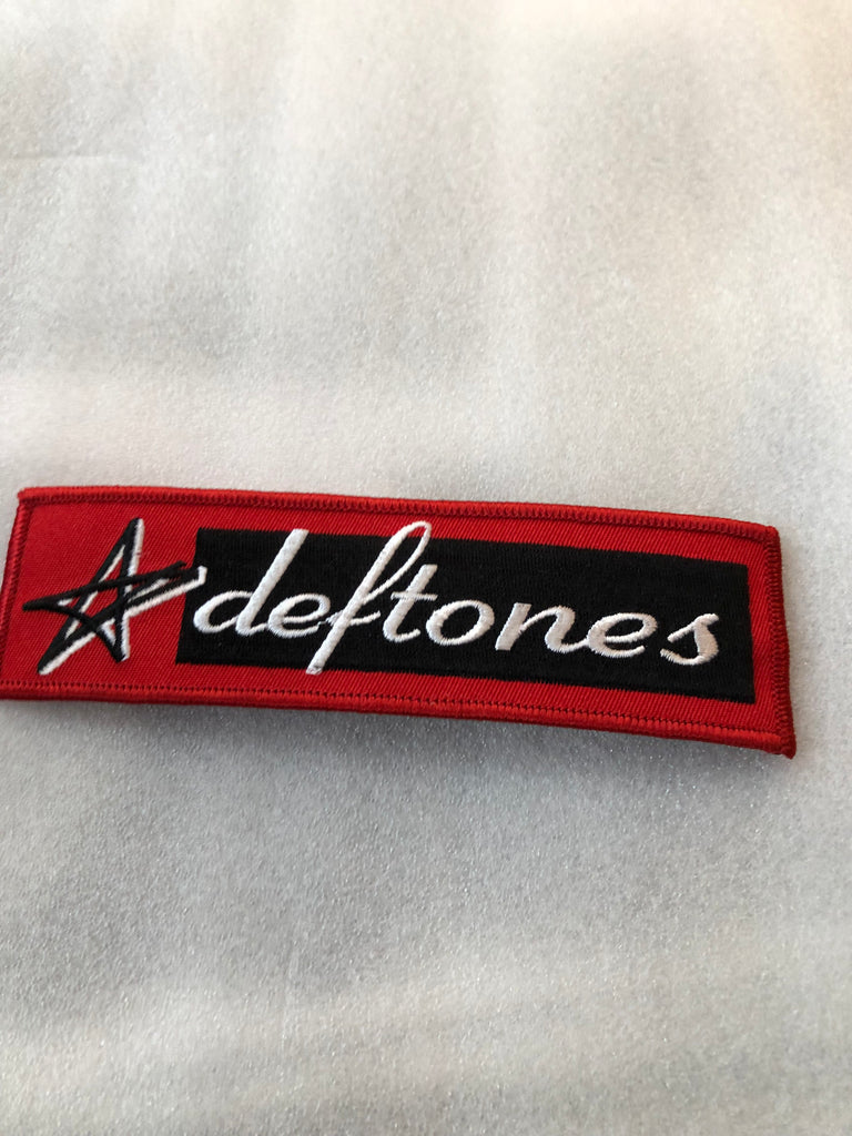 RARE VINTAGE  Deftones - Star Logo  - small sew on patch