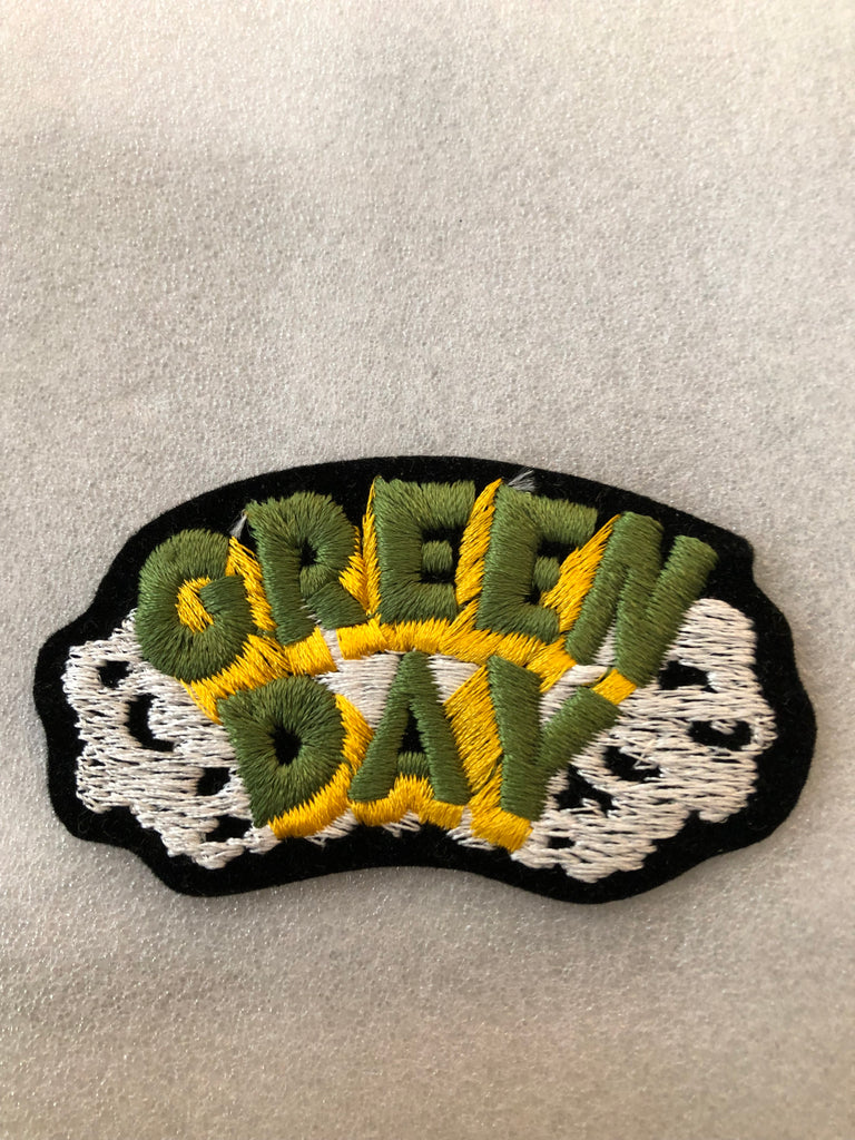 RARE VINTAGE  Green Day - Dookie  - small sew on patch