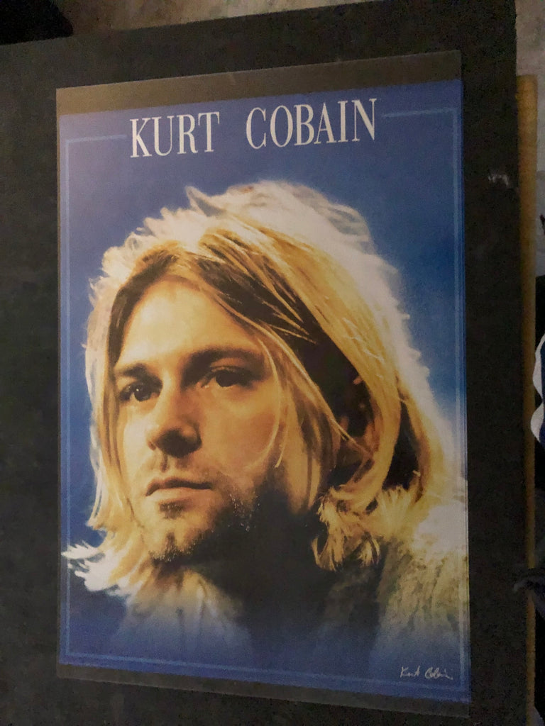 Kurt Cobain-Closeup Poster-RARE Sealed 2003 Poster -Approx 24 x 34