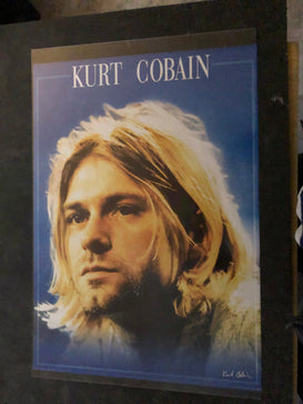 Kurt Cobain-Closeup Poster-RARE Sealed 2003 Poster -Approx 24 x 34