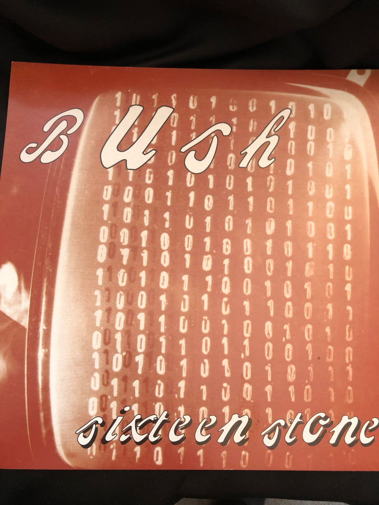 Bush - RARE STUFF - Sixteen Stone -Promo Poster - 12 x 12 Album Flat