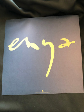 Enya - RARE STUFF - Memory Of Trees -Promo Poster - 12 x 12 Album Flat
