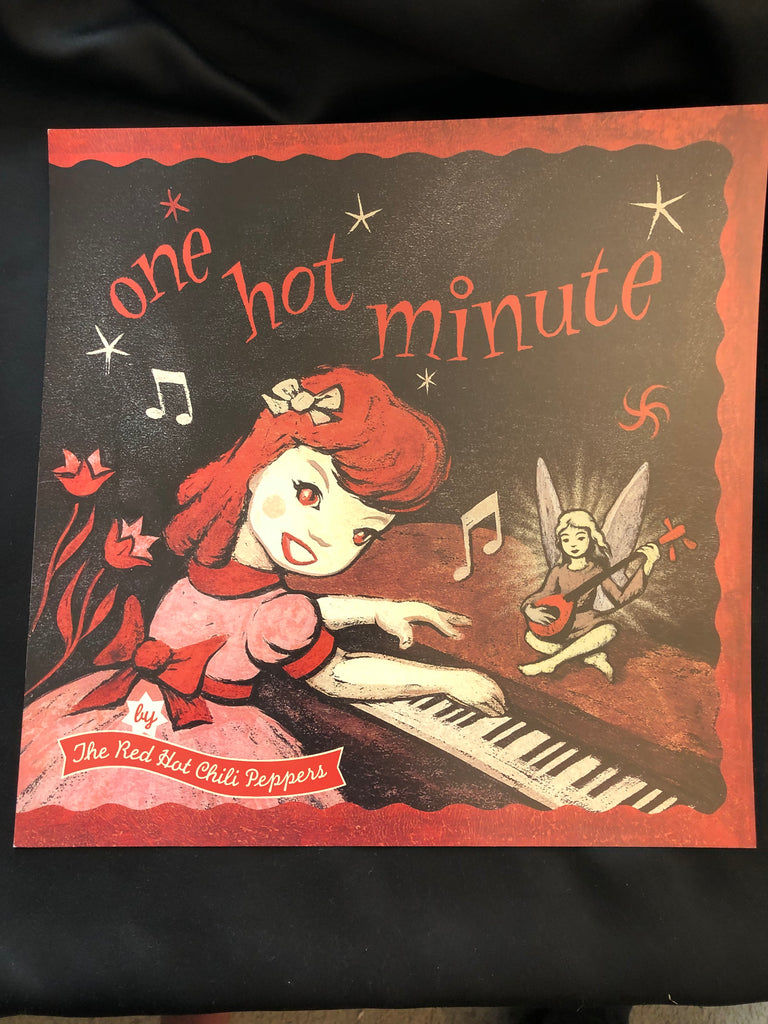 Red Hot Chili Peppers- RARE STUFF - One Hot Minute -Promo Poster - 12 x 12 Album Flat