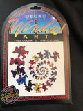 Grateful Dead - RARE STUFF - Bears Swirl - Cling Window Sticker 1993