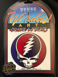 Grateful Dead - RARE STUFF - Steal Your Face - Cling Window Sticker 1993