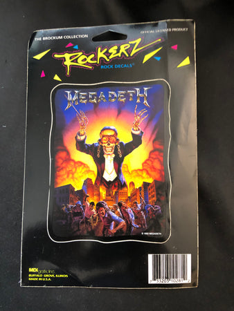 Megadeth - RARE STUFF - Vic -   Sticker 1993