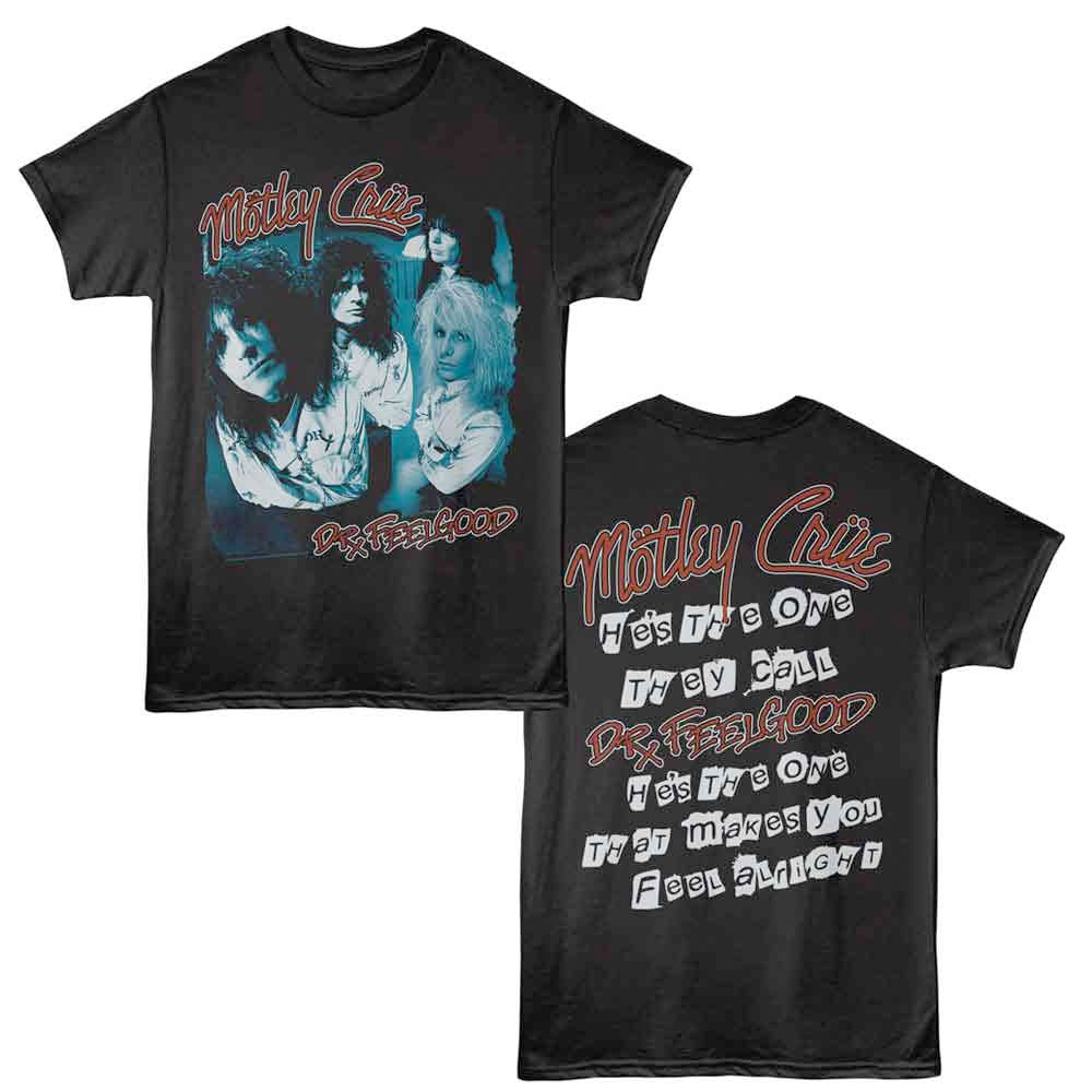 Motley Crue - He's The One They Call - Black t-shirt