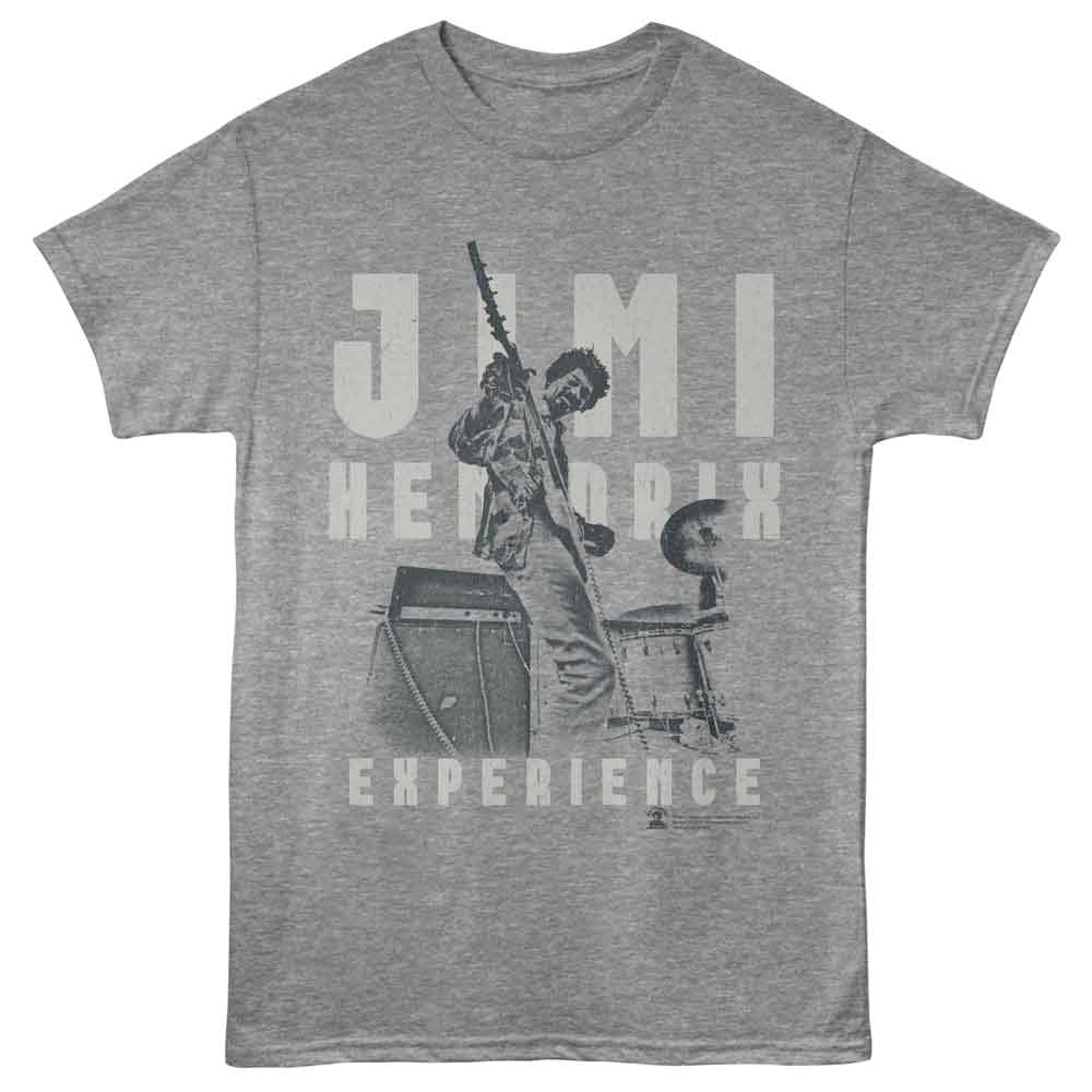 Jimi Hendrix - Experience - Graphite Heather t-shirt
