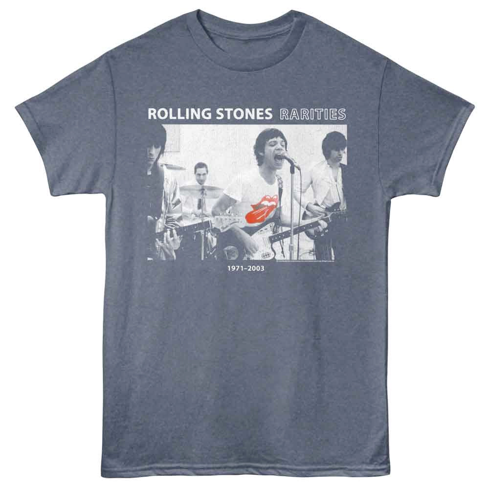 Rolling Stones - Rarities - Navy Heather t-shirt