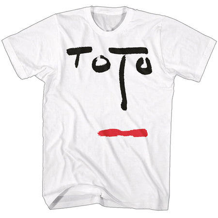Toto - Turn Back Face - White t-shirt