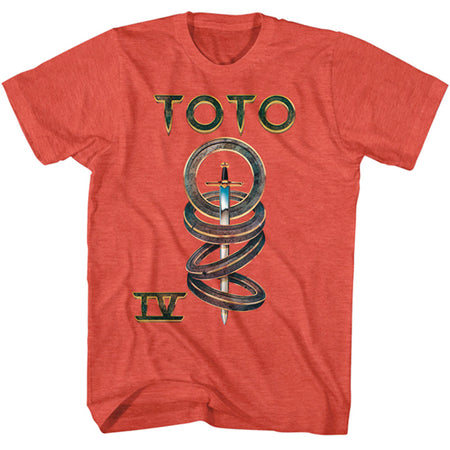 Toto - IV Album Cover - Red Heather t-shirt