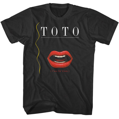 Toto -Isolation - Black t-shirt