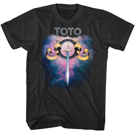 Toto - Galaxy - Black t-shirt