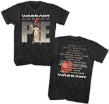 Warrant - Cherry Pie Album - Black t-shirt