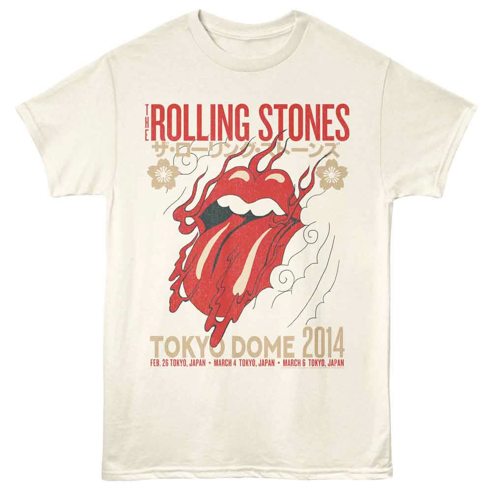 Rolling Stones - Tokyo Dome 2014 - Natural  t-shirt