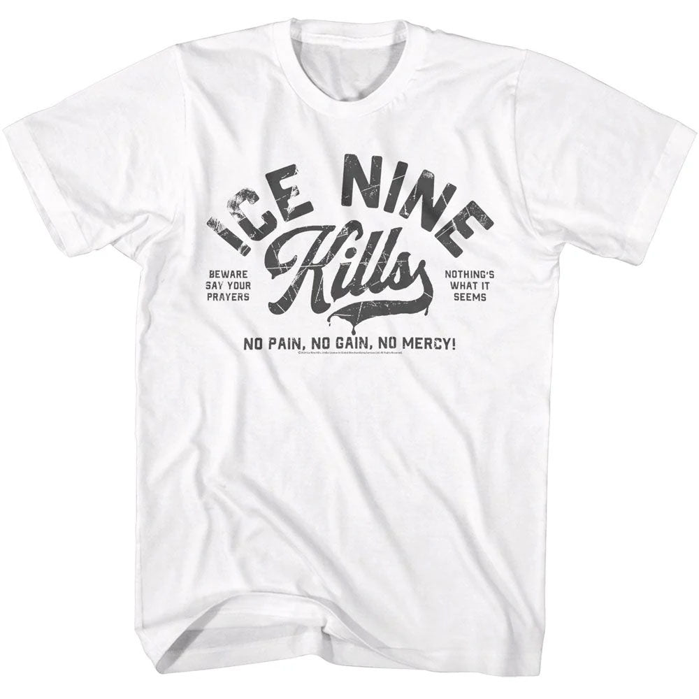 Ice Nine Kills - No Pain No Gain - White t-shirt