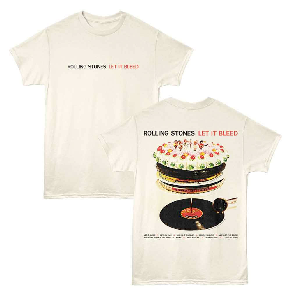 Rolling Stones - Let It Bleed 69 - Natural t-shirt