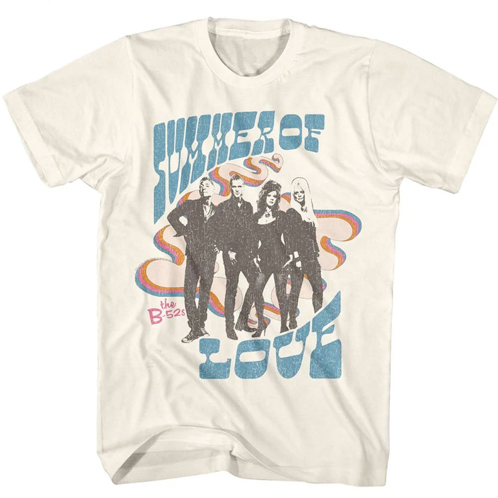The B-52s - Summer Of Love - Natural t-shirt
