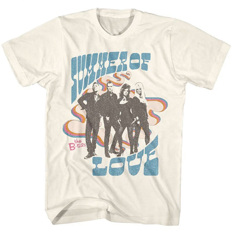 The B-52s - Summer Of Love - Natural t-shirt