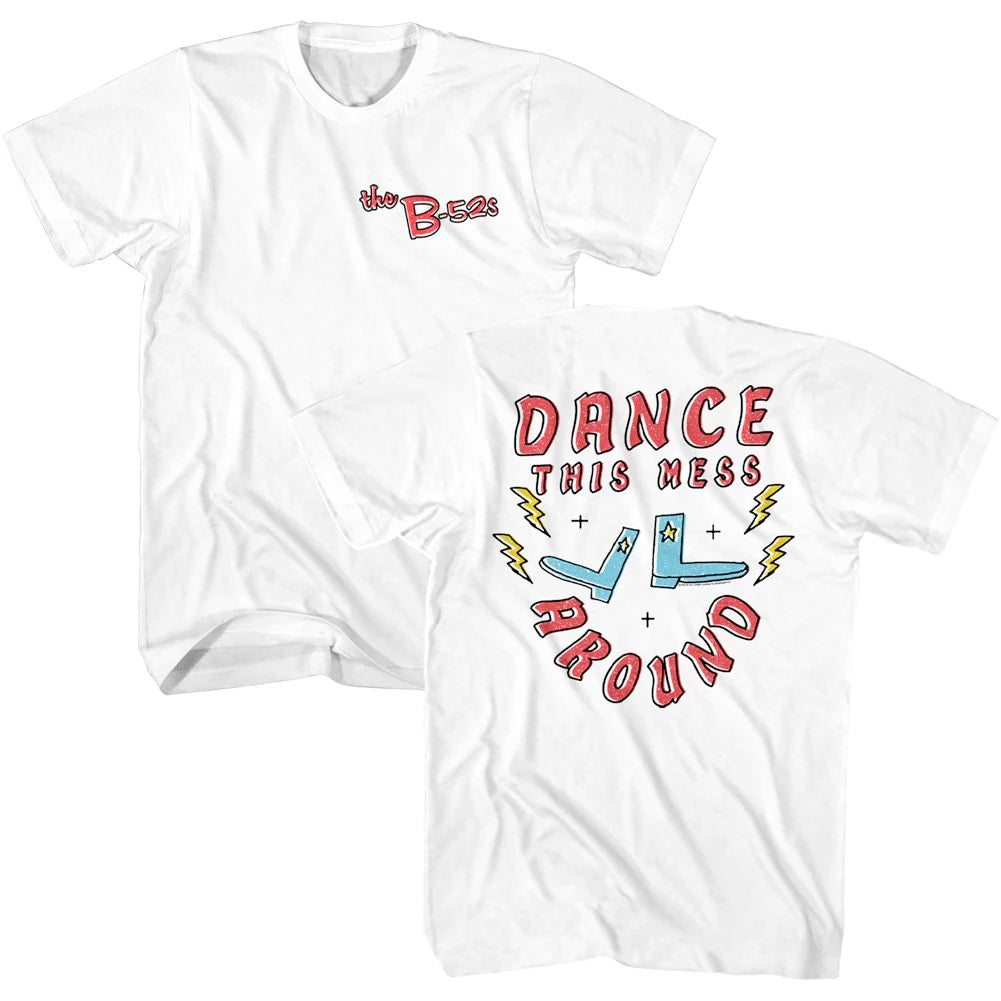 The B-52s - Dance This Mess Around - White t-shirt