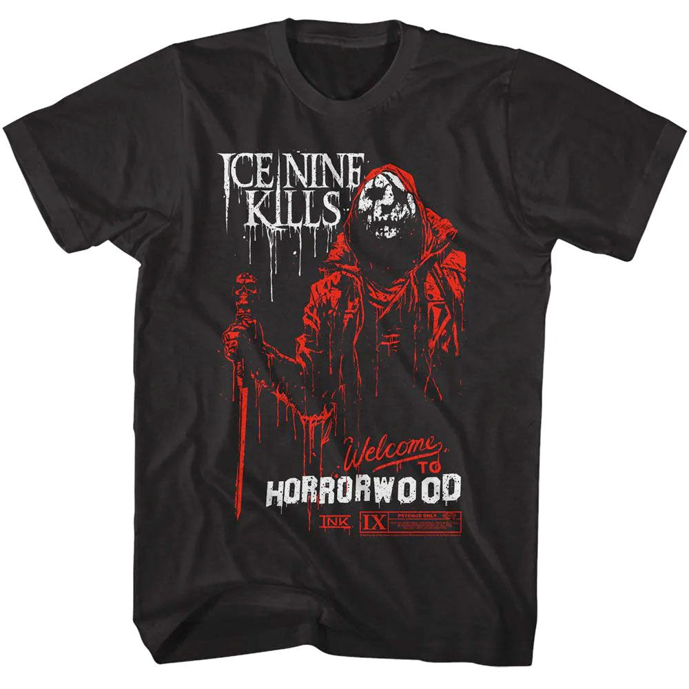 Ice Nine Kills - Welcome To Horrorwood - Black t-shirt
